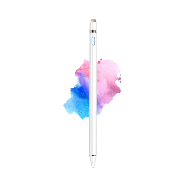 Active Rechargeable Universal Stylus Pen Nib Tip Compatible with iPad iPhone Samsung Lenovo-for IOS for iPad Air Pro Mini