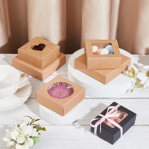 Bán Buôn Biểu Tượng Tùy Chỉnh Thân Thiện Với Môi Handmade Kraft Hộp Giấy Rỗng Thanh Nhà Làm Xà Phòng Bao Bì Cửa Sổ Thiết Kế Cho Tốt Hơn - Product Image 5