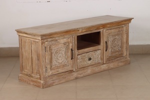 Armoire en bois massif personnalisable avec un design élégant et un grand espace de rangement pour la maison, le bureau, l'hôtel, l'appartement, les meubles - Product Image 5