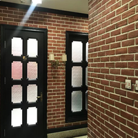 Vente chaude Pierre artificielle en polyuréthane Pierre PU Fausses briques Décoration murale intérieure et extérieure Facile à installer Imperméable