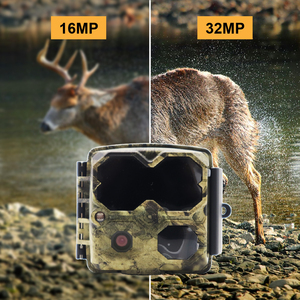 Telecamera da gioco L-SHINE e telecamere da Trail 4k 32MP impermeabile IP66 Wildkamera sentiero di caccia alla vita selvaggia telecamera per la caccia alla fauna selvatica - Product Image 6