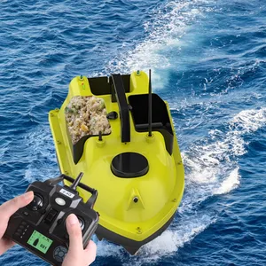 Controle remoto gps 3 recipientes de isca, função de retorno automática de 2.5kg isca de cruzeiro, pesca inteligente, barco
