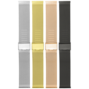 Correa de reloj de malla de metal sólido de acero inoxidable 316L ajustable inteligente de 12 mm a 24 mm al por mayor para relojes <span class=keywords><strong>Shark</strong></span> - Product Image 2