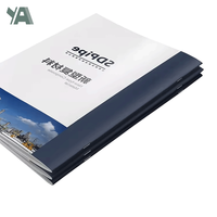 Carpeta de Archivo y Tarjetas de Visita Personalizadas con Laminación Brillante en Relieve, Cartón con un Bolsillo, Impresión Digital