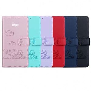 Étui portefeuille personnalisé en cuir PU avec porte-cartes, impression en relief/à plat pour téléphone portable HMD Pulse Plus Pro - Product Image 1