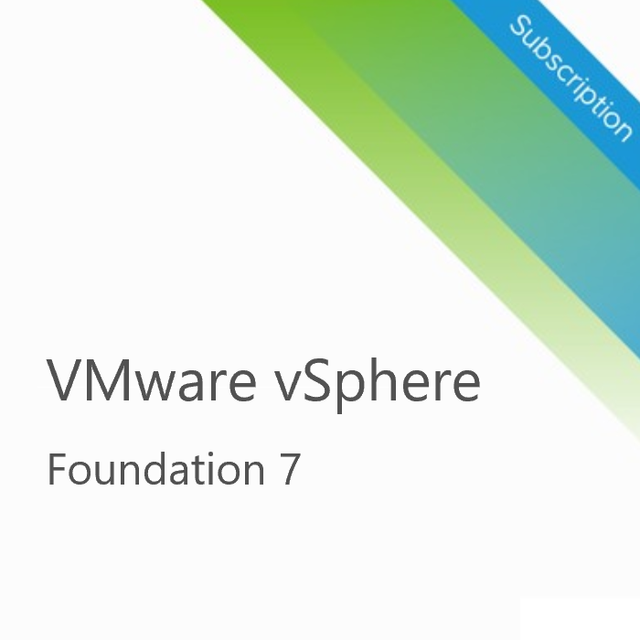 VMware VSphere Foundation 7.0 Software License Essential for Virtualization Management 1 Year License