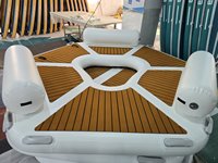 Passerelle gonflable en PVC de haute qualité pour bateau, quai de yacht, passerelle marine portable, plateforme flottante 3m-20m