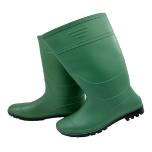 Stivali da <span class=keywords><strong>Uomo</strong></span> in PVC Verde Scuro Impermeabili, Resistenti e Adatti per Cantieri Edili, Lavori di Sanificazione e Operazioni all'Aperto - Product Image 4