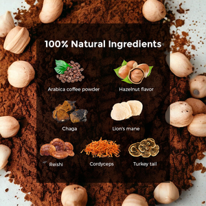 Custom Formula <strong>Low</strong> <strong>Acid</strong> <strong>Coffee</strong> Superfood Mushrooms Reishi Nootropic Support Hazelnut Mushroom <strong>Coffee</strong> - Product Image 4