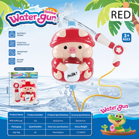 Nouveaux jouets d'été pour la piscine et la plage, pistolet à eau haute pression en forme de cochon mignon pour enfants, jouets de fête
