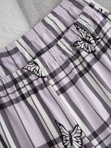 <span class=keywords><strong>Pijamas</strong></span> de Mujer al por Mayor, Estilo Romántico, Tejido de Punto Suave y Cómodo para <span class=keywords><strong>Verano</strong></span>, Primavera y Otoño - Product Image 5