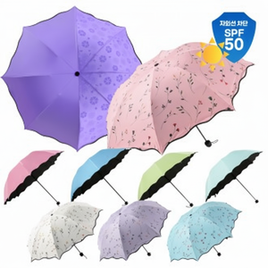 Commercio all'ingrosso ampio modello di fiore UV protezione ombrellone con Patio per uso esterno - Product Image 1
