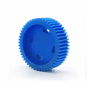 中国工厂OEM加工尼龙零件MC铸造尼龙齿轮含油自润滑大模数塑料齿轮行星齿轮