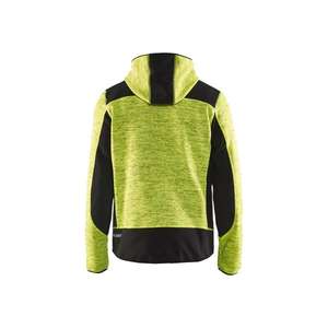 BLAKLADER - 493021173399XXL Veste tricotée Jaune/Noir-EAN 7330509446256 VESTES DE TRAVAIL D'HIVER SOFTSHELL ET VESTES REMBOURRÉES - Product Image 2
