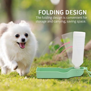 Taza de agua portátil para mascotas, botella de agua plegable para perro, alimentador de agua potable para perro al aire libre, venta al por mayor de fábrica - Product Image 5