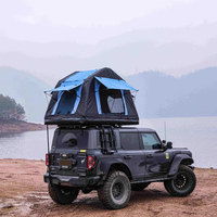 Tente de toit gonflable pour SUV, pliable, 300 cm, tout-terrain, camping quatre saisons, imperméable >3000 mm, Oxford 420D monocouche, T03, 18,5 kg
