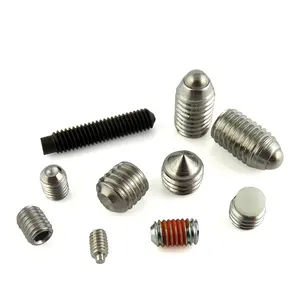 manufacturers wholesale DIN 916 Allen Drive No Head Grub stainless Steel 316 Hexagon Socket Set Screws With Cup Point