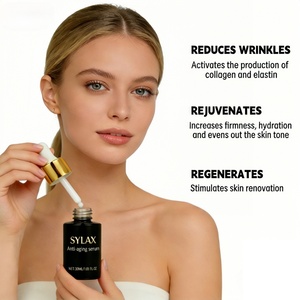 Suero Antiedad SYLAX Premium, Esencia Facial Antiarrugas con Fórmula Avanzada, Cuidado de la <span class=keywords><strong>Piel</strong></span> de Lujo para <span class=keywords><strong>Piel</strong></span> <span class=keywords><strong>Madura</strong></span> - Product Image 3