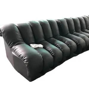 Modern Design Sectionele Modulaire Woonkamer Banken Sets Lederen Couch Meubelen Desede DS600 Snake Sofa De Sede