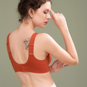 One Piece Brassiere Cool Seamless <strong>Bras</strong> for Woman Wireless Underwear Ice Silk Removable Pad Bralette Wide <strong>Strap</strong> Comfortable 0090 - Product Image 2