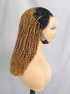 วิกผมหยิกมนุษย์แบบอิตาลีผมปลอมแบบไม่ใช้กาว13X4 - Product Image 2