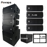 Profesyonel 15 İnç Çok Boyutlu Pasif Line Array Hoparlör / Wi-Fi 500W Çıkış Güçlü Ahşap Yapı Dış Mekan Kullanımı Yüksek Çözünürlüklü Ses
