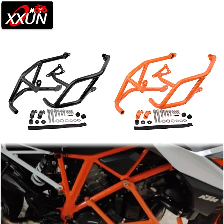 Phụ Kiện Xe Máy XXUN Super Duke R GT 1290-2014, Khung Bảo Vệ Va Chạm Chống Va Chạm Cho KTM 2019