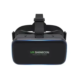 Custom Logo 3D Virtual Reality Glasses Advanced VR Gaming Technology For Phone 3D Video Game