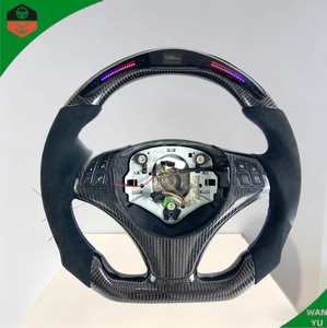 Volante Personalizado de Fibra de Carbono con LED para BMW 2006-2013 <span class=keywords><strong>E90</strong></span> E91 E92 M3 E82 E88 <span class=keywords><strong>320d</strong></span> 330i 335i 135i 128i Coupé, Mejora del Interior - Product Image 3