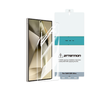 Film de protection d'écran en TPU souple 3D haute transparence, personnalisé en usine, auto-réparateur, film hydrogel pour Samsung Galaxy S24 S25 Ultra - Product Image 1