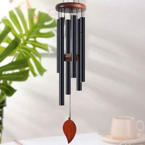Wholesale Outdoor <b>Memorial</b> Wind Chimes Garden Wind Chimes with 6 Aluminum Alloy Tubes - Product Image 5