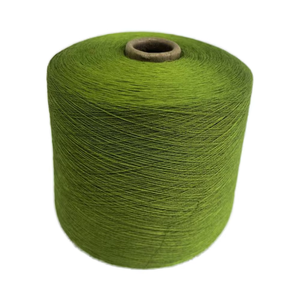 Sợi len tái chế chất lượng cao 100% <span class=keywords><strong>cotton</strong></span>, thân thiện với môi trường, sợi xoắn vòng 40s/32s/21s, nhuộm sẵn, dùng để đan tay, thêu, dệt, may - Product Image 1