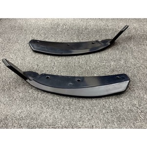 Pare-chocs avant Smart 453 avec lames de protection (paire) à fixer par boulons, aspect carbone - Product Image 3
