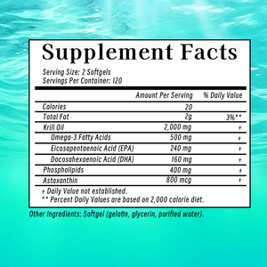 Complément alimentaire en gélules d'huile de krill avec oméga-3 (DHA+EPA) favorise <span class=keywords><strong>la</strong></span> santé du cerveau et <span class=keywords><strong>la</strong></span> mémoire active, maintient l'intégrité cellulaire - Product Image 2
