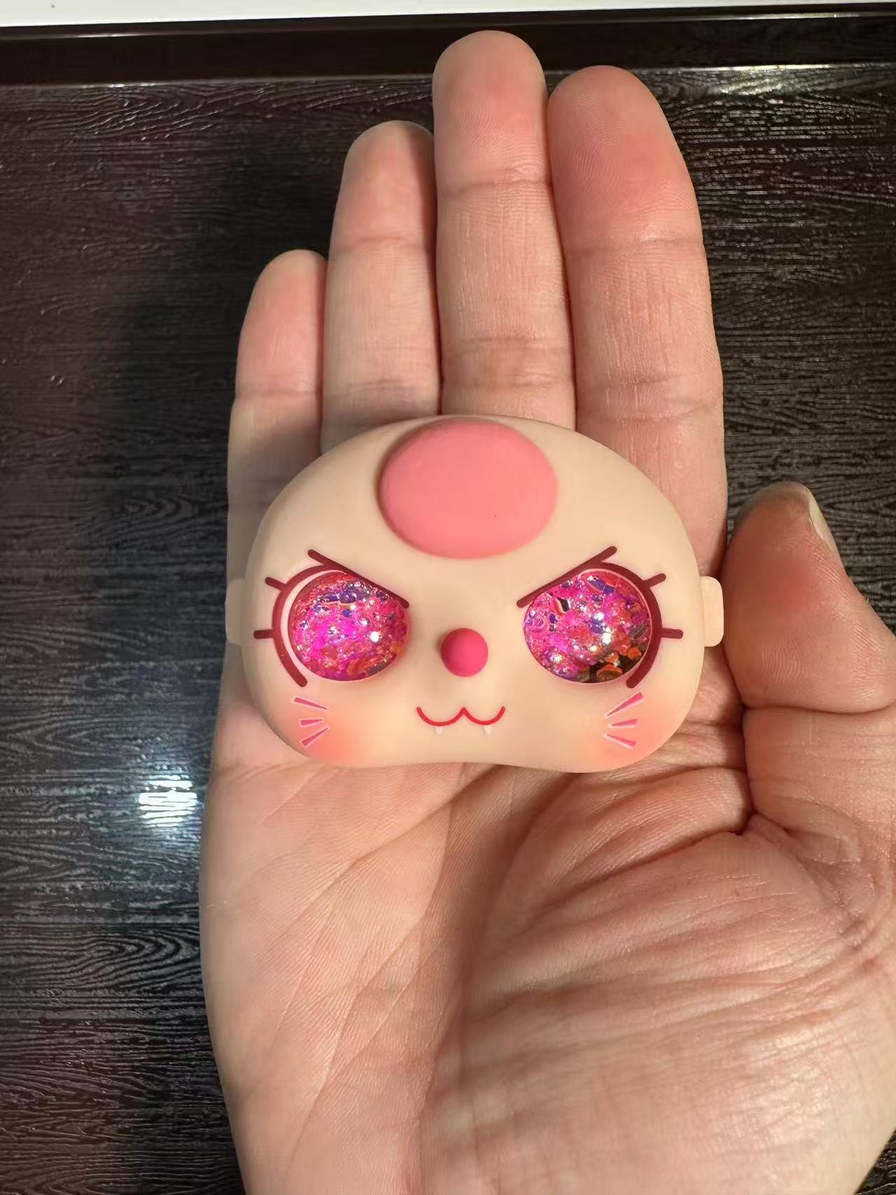 Platino rosa intenso - occhio singolo