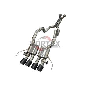 Sistema de Escape Catback con Silenciador y Tubos de Ajuste Valvetronic de Acero Inoxidable Pulido OEM de Vortex Factory para Chevrolet Corvette C7 - Product Image 4