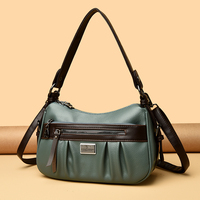 Tas Pinggang Kulit Lembut Kapasitas Besar Merk KAIDIFEINIROO, Tas Selempang Wanita Mewah Custom, Dompet, Tas Selempang Kanguru