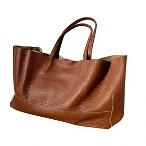 Bolsos de Cuero Genuino a Precio Accesible, Bolso Tote de Cuero de Estilo Clásico, Bolsos de Compras de Gran Capacidad con Estilo Personalizado, Mayorista - Product Image 1
