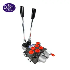 Blince Dump truck excavator forklift P40 P60 P80 P120 Manual Joystick pneumatic Operated Monoblock Directional Control Valve