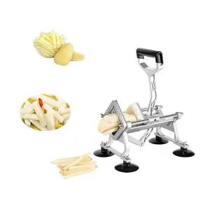 Trituradora de verduras portátil, cortador de patatas fritas, máquina para hacer palos de zanahoria, cortadora de patatas fritas