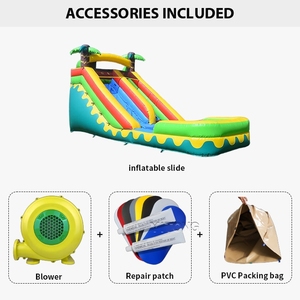 Château gonflable <span class=keywords><strong>avec</strong></span> toboggan aquatique, toboggan gonflable aquatique, château gonflable <span class=keywords><strong>avec</strong></span> toboggan et <span class=keywords><strong>piscine</strong></span> pour enfants et adultes - Product Image 4