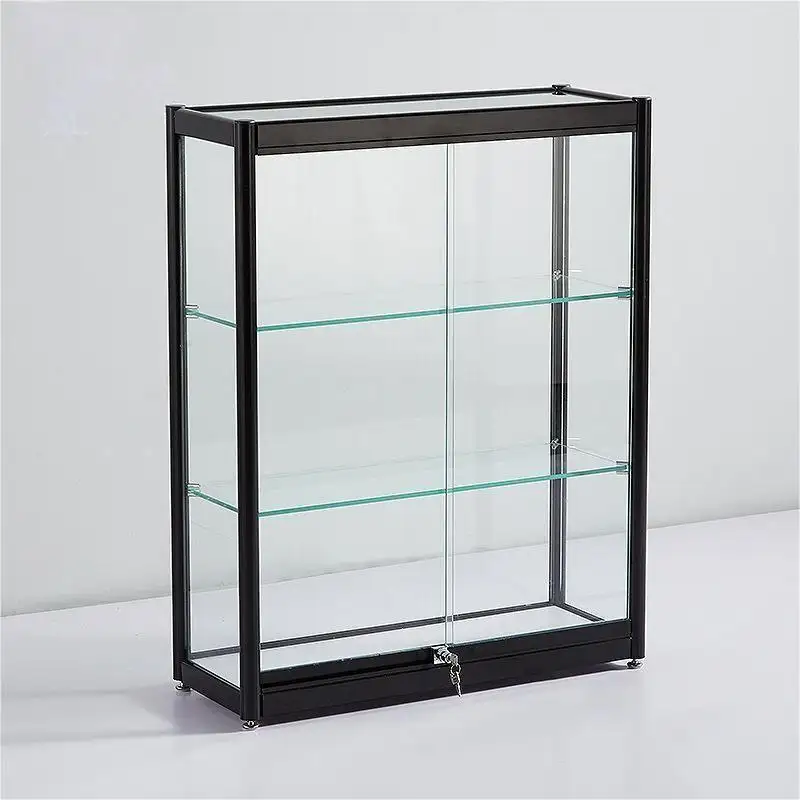 High Quality Cosmetics Glass Display Showcase Lego Display Rack Jewelry Gift Products Glass Display Cabinet