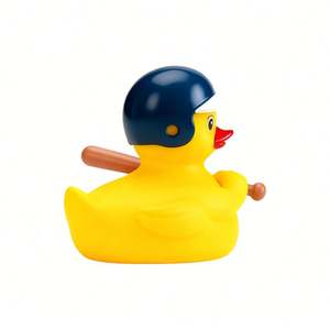 Promo Jouets en Gros pour Enfants : Jouets de Bain et de Jeu Aquatique, Petits Canards Jaunes en Forme de Baseball - Product Image 3