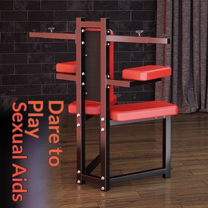 SM Fun Sexuel pour Couples, Aides Sexuelles, Tabouret en Bois, Meubles Sexuels BDSM pour Couples, Parfait pour les Jeux de Bondage Intimes et le Cosplay, Chaise Sexuelle - Product Image 4