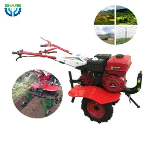 Mini Rotavator Helmstok Met Lage Prijs Roterende Power Tiller Cultivator