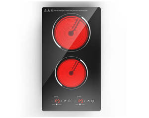 Đôi Burner Tấm Cảm Ứng Bếp Hob 1800W + 1800W Được Xây Dựng Trong Đung Điện Cảm Ứng Nồi - Product Image 3