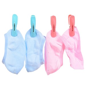 Pinzas para secar ropa, forma rectangular, duraderas, color aleatorio, para secar ropa - Product Image 4