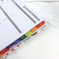 Impression de logo personnalisé 2026 A5 spirale Goal Life Journal quotidien planificateur carnet coffret cadeau