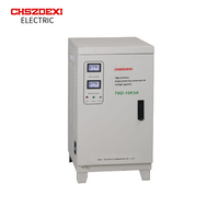 Monophasé AC 120V-230V SVC 5KVA-20KVA Cuivre Servo Moteur Automatique Régulateur De Tension Stabilisateur