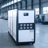 Système de refroidissement par eau moderne de 40 CV avec conception portable, écologique, modulaire et silencieuse pour l'industrie plastique